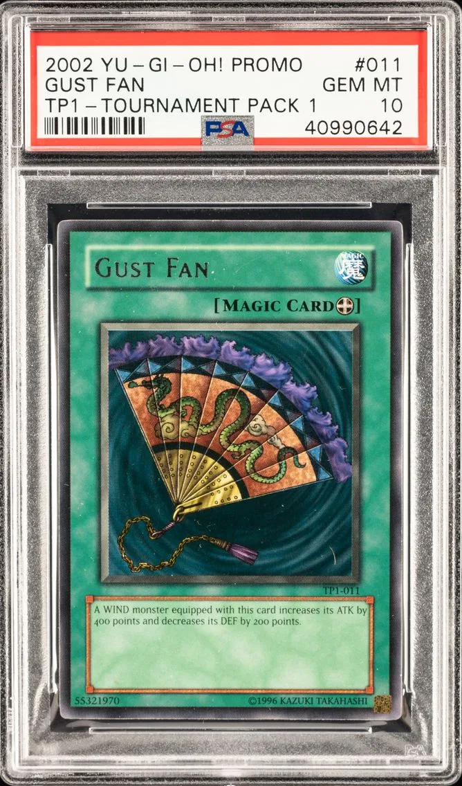 GUST FAN TP1-011 TOURNAMENT PACK 1 2002 PSA 10