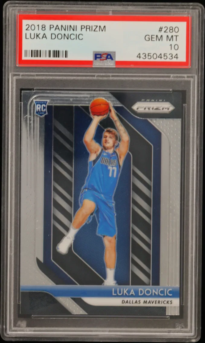 2018 #280 Luka Doncic PSA 10 Pan