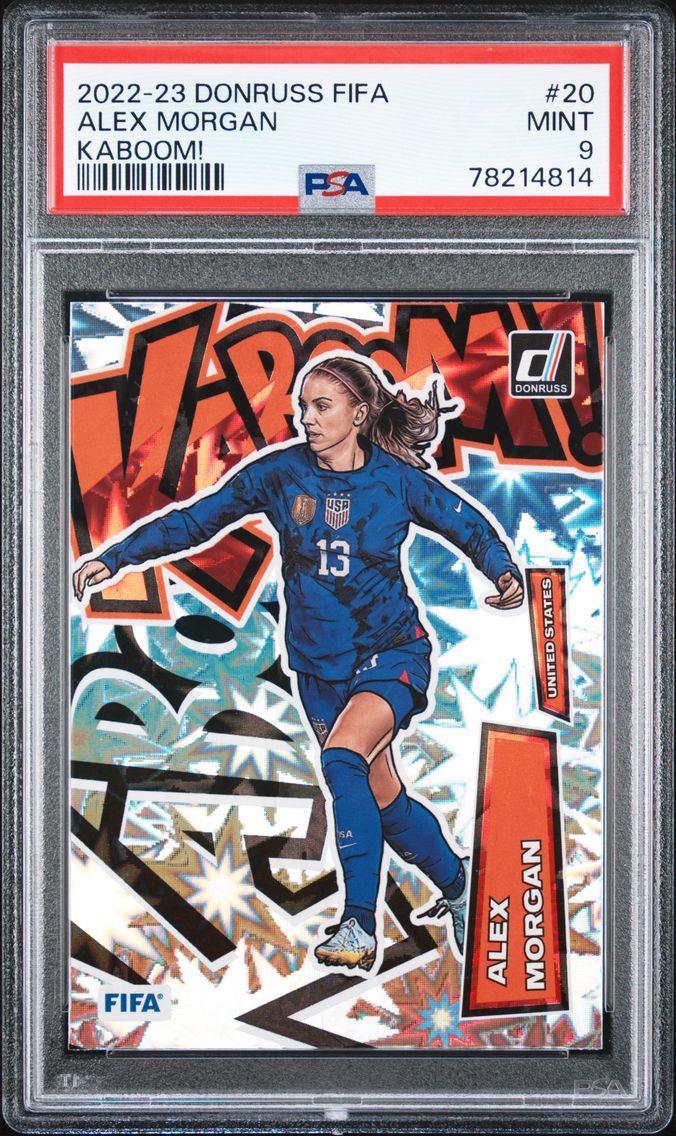 2022 #20 Alex Morgan PSA 9 Panin