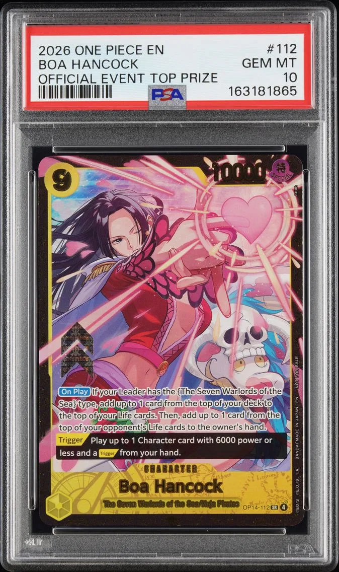 2026 #112 Boa Hancock PSA 10 One