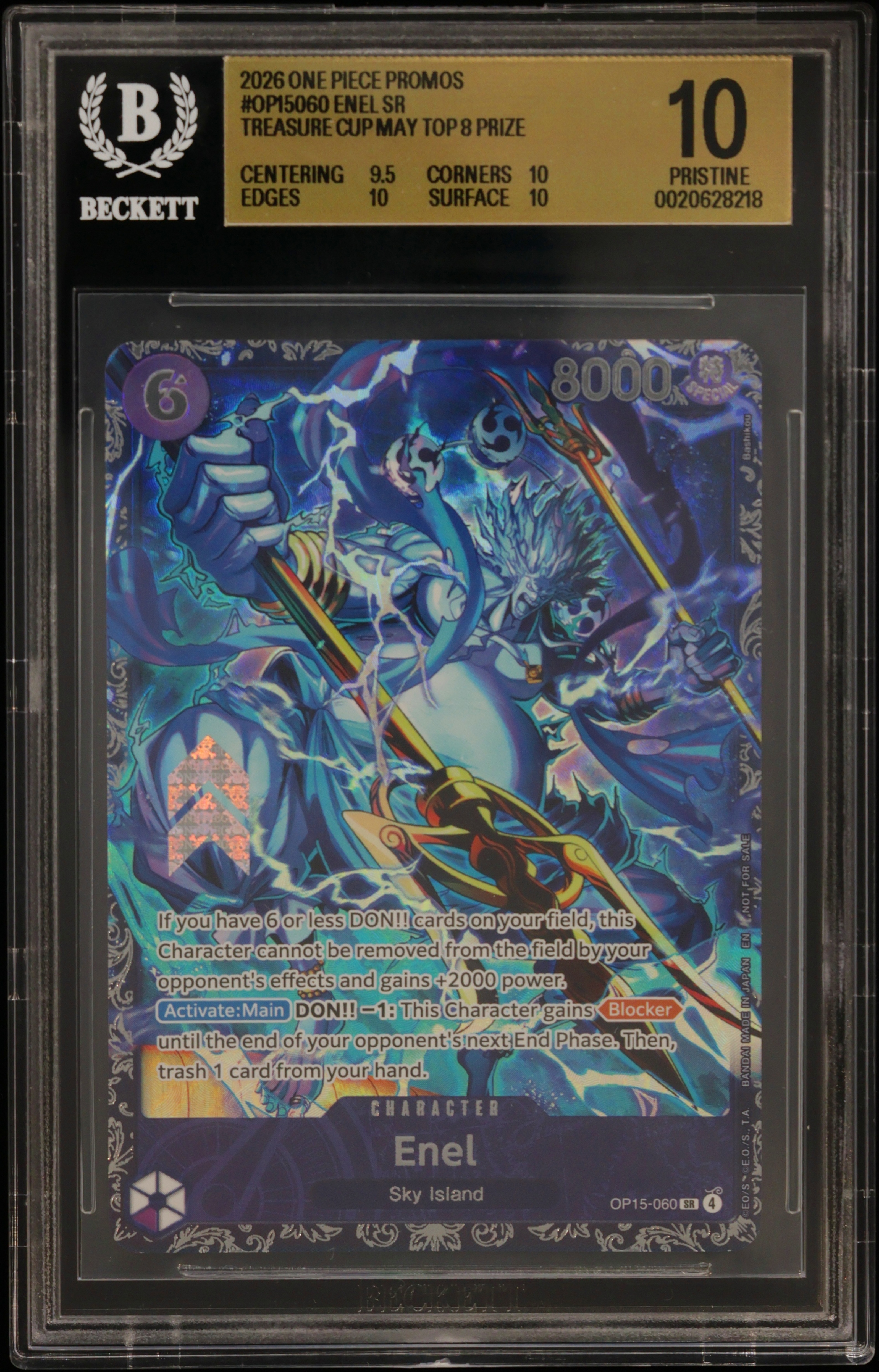 2026 #OP15060 Enel Top 8 BGS 10