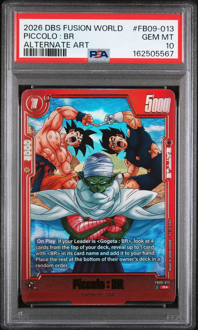 2026 #FB09-013 Piccolo : BR PSA 10 Dragon Ball Super Card Game Fusion World Dual Evolution
