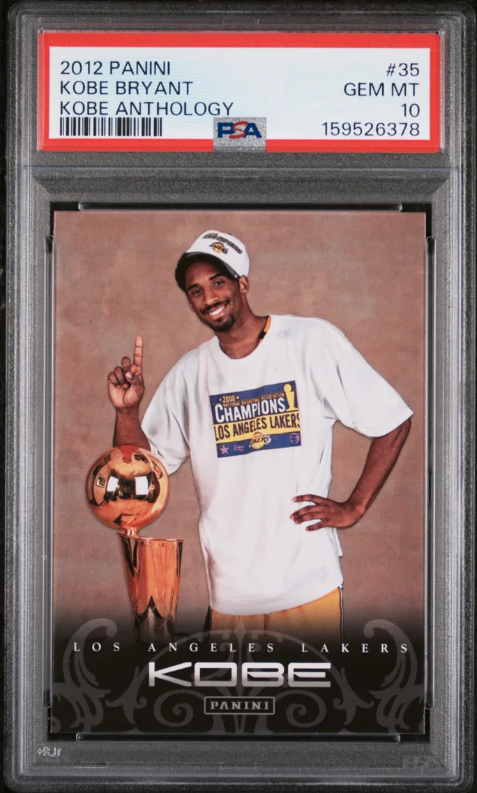 2012 #35 Kobe Bryant PSA 10 Pani