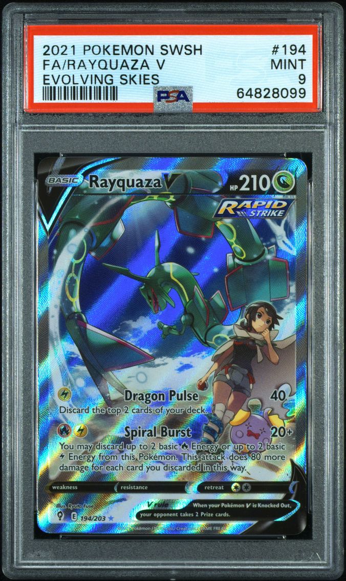 2021 #194 Full Art/Rayquaza V PS