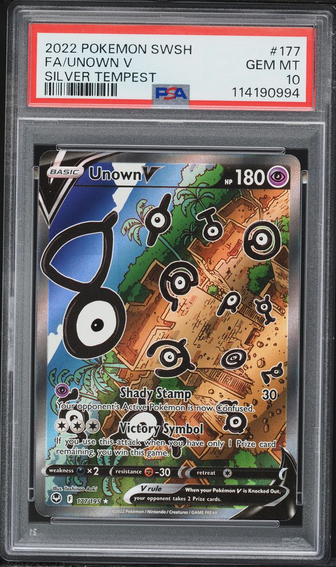 Unown V (Alternate Full Art)