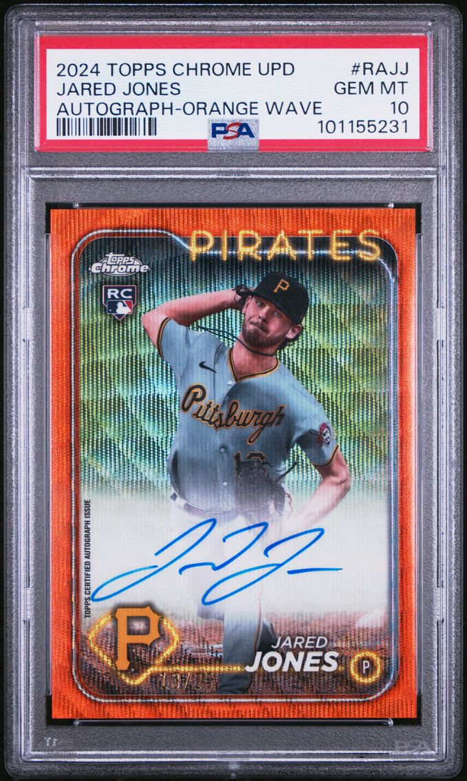 2024 #RAJJ Jared Jones PSA 10 To