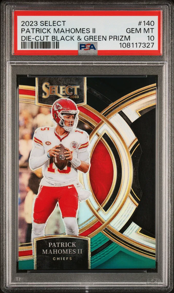 2023 #140 Patrick Mahomes II PSA 10 Panini Select