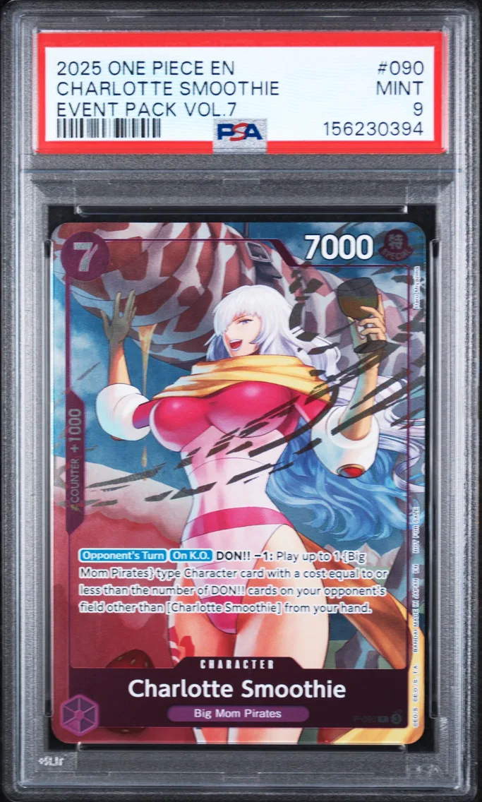2025 #090 Charlotte Smoothie PSA 9 One Piece Event Pack Vol.7