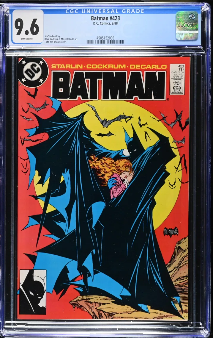1988 Batman #423 CGC 9.6 DC Comics