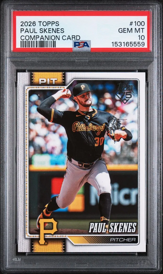 2026 #100 Paul Skenes PSA 10 Topps