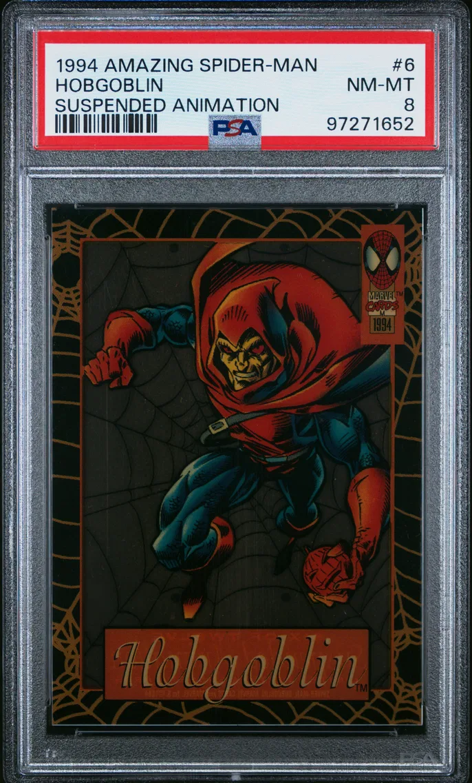 1994 #6 Hobgoblin PSA 8 Fleer the Amazing Spider-Man Suspended Animation