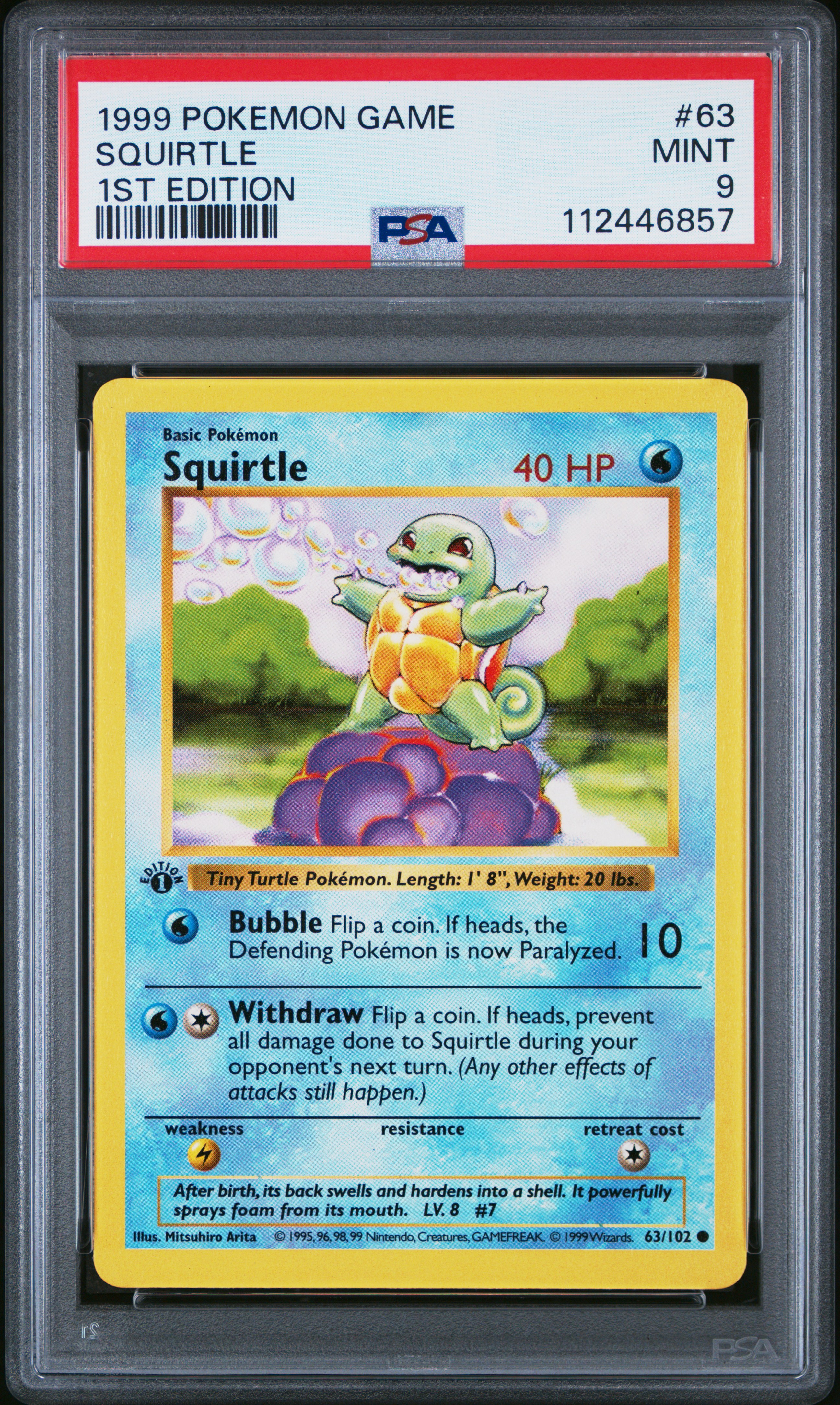 Squirtle 1st Edition