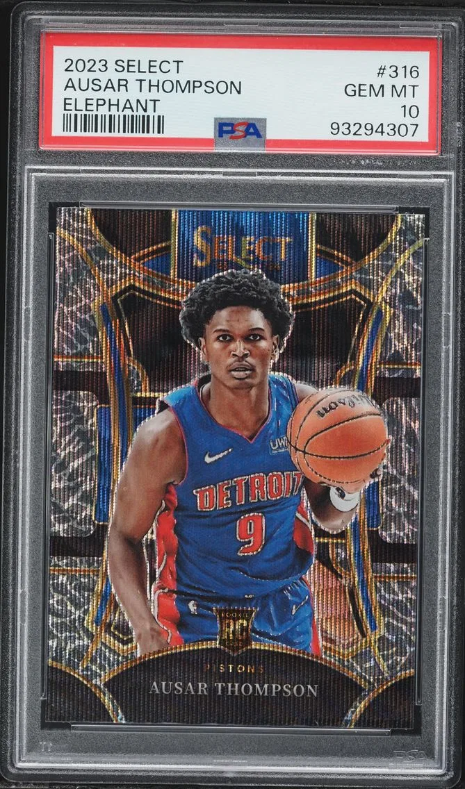 2023 #316 Ausar Thompson PSA 10 Panini Select Basketball