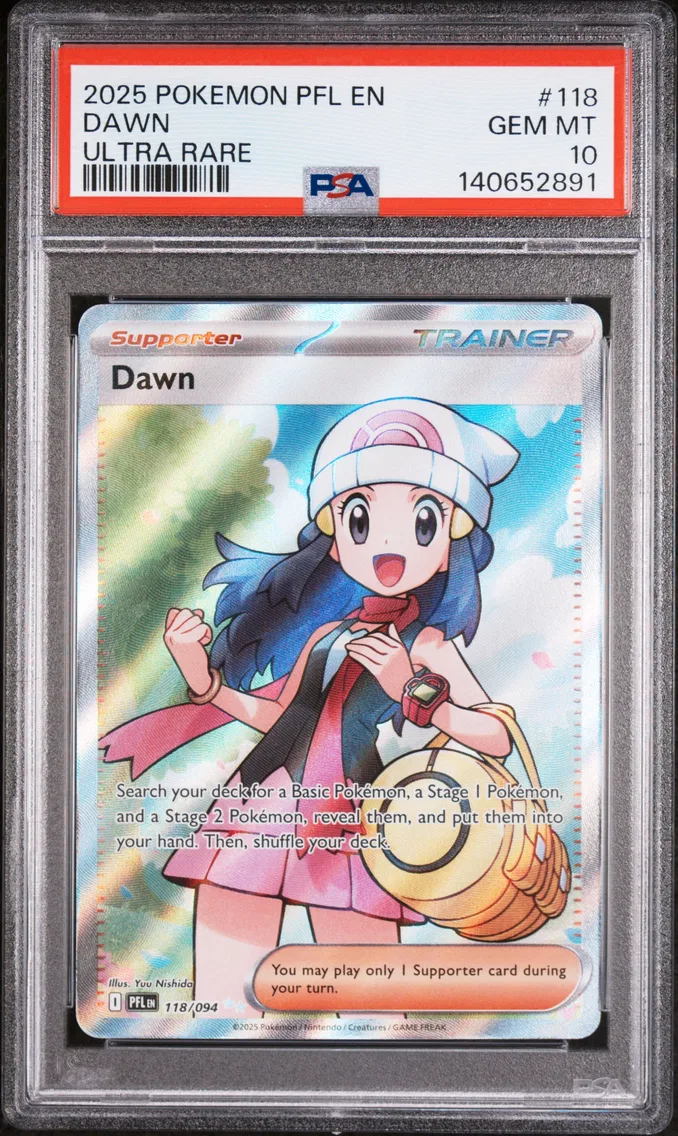 2025 #118 Dawn PSA 10 Pfl EN-Phantasmal Flames