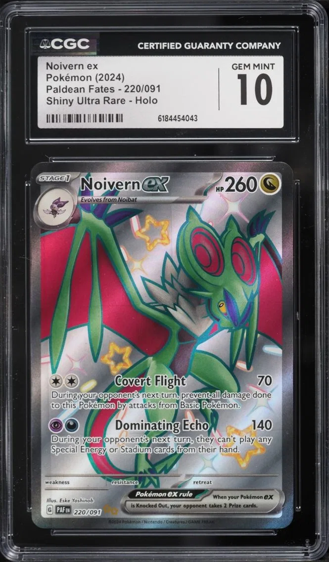 2024 #220 Noivern Ex CGC 10 Poke
