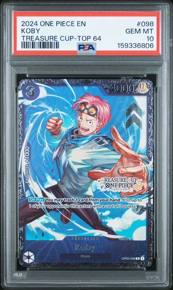 2024 #098 Koby PSA 10 One Piece Promos