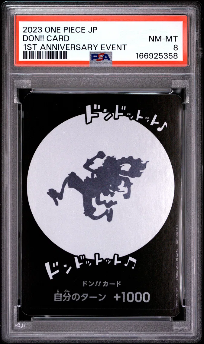 2023 #NA Don!! Card PSA 8 One Piece Japanese Promos