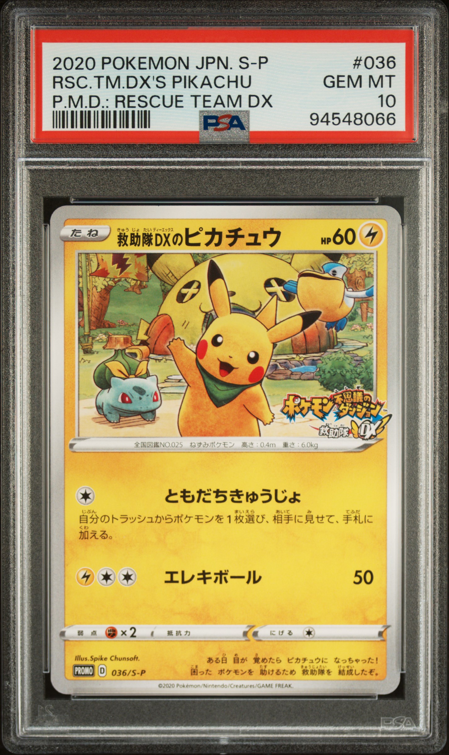 Rescue Team DX's Pikachu