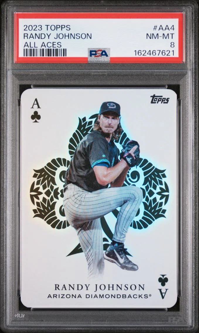 2023 #AA4 Randy Johnson PSA 8 Topps All Aces