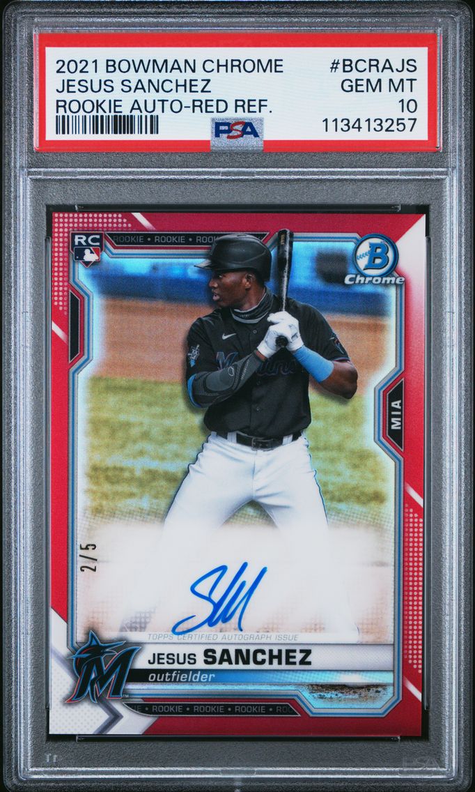 2021 #BCRAJS Jesus Sanchez PSA 1
