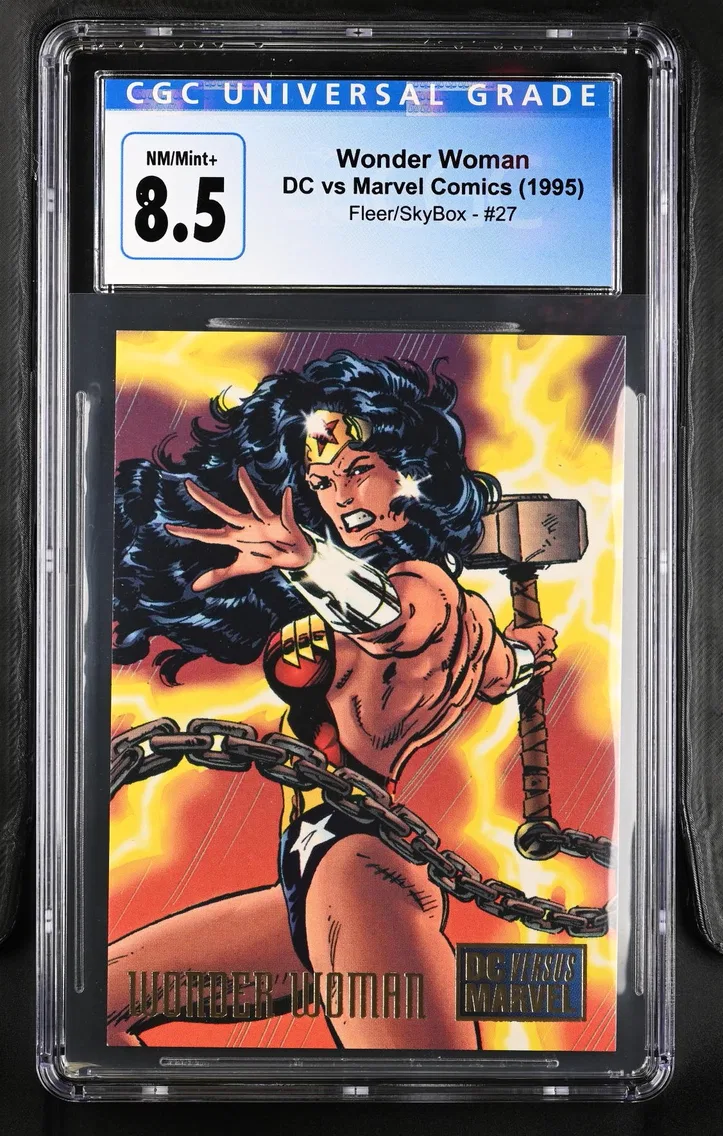1995 #27 Wonder Woman CGC 8.5 DC vs Marvel Comics - English
