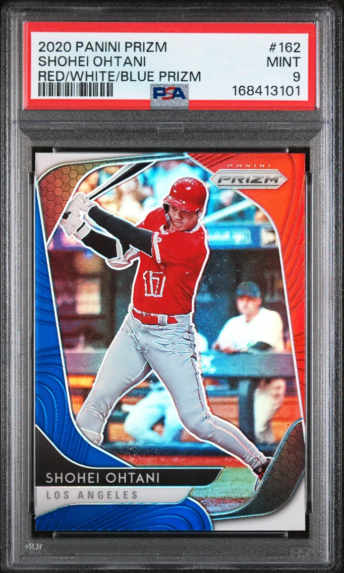 2020 #162 Shohei Ohtani PSA 9 Panini Prizm