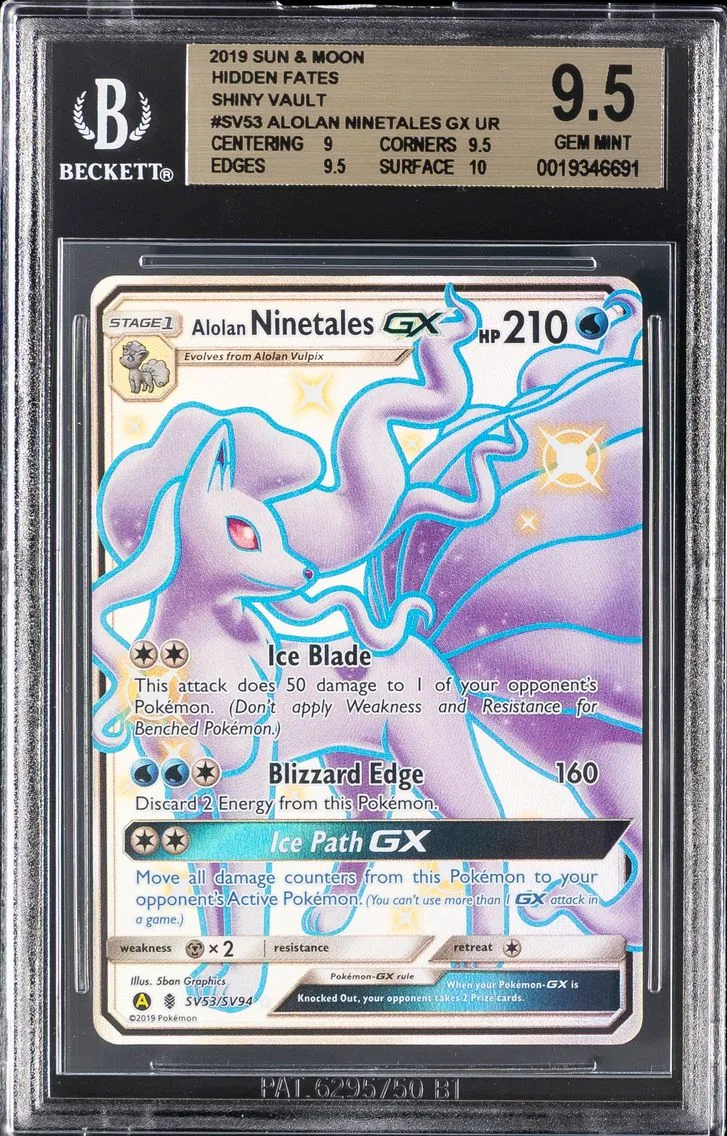 2019 #SV53 Full Art/Alolan Ninet