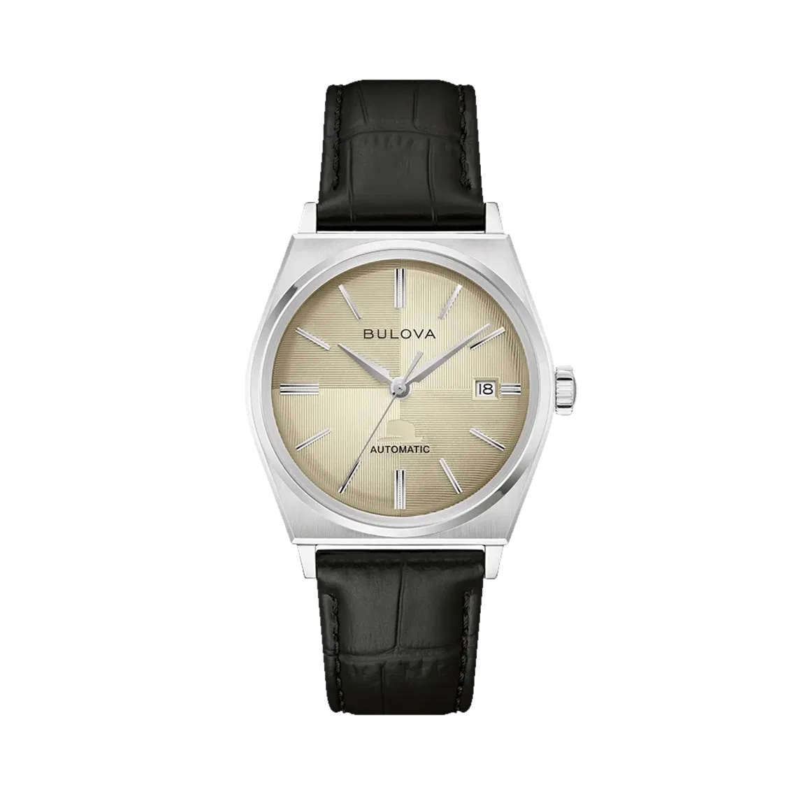 Bulova Frank Sinatra Nothing But The Best 37mm - Beige on Leather Strap