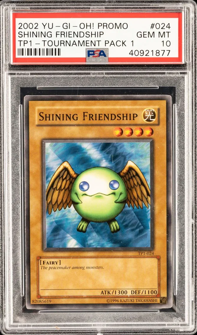 SHINING FRIENDSHIP TP1-024 TOURNAMENT PACK 1 2002 PSA 10