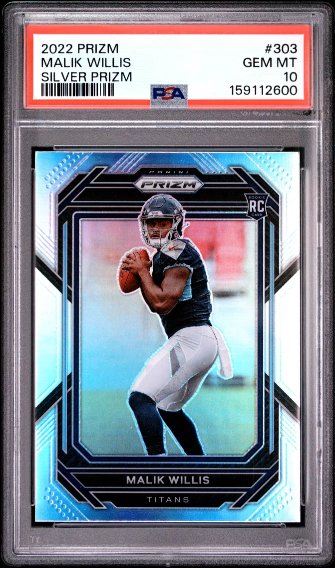 2022 #303 Malik Willis PSA 10 Panini Prizm