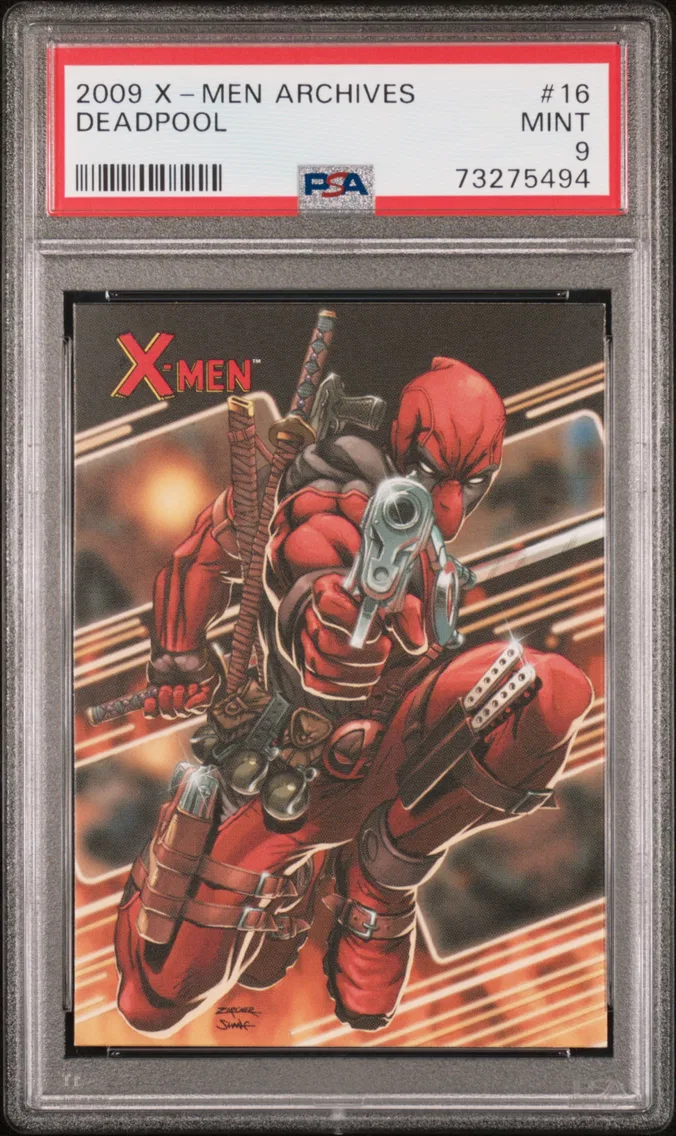 2009 #16 Deadpool PSA 9 X-Men Archives