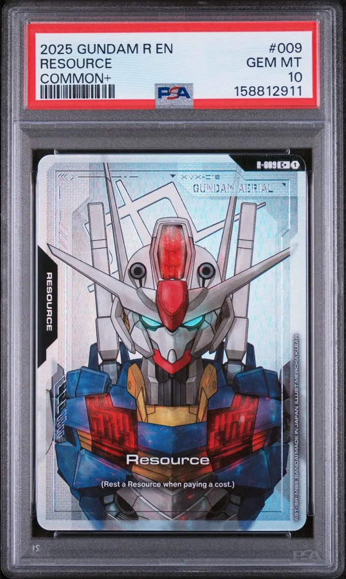 2025 #009 Resource PSA 10 Gundam Resource