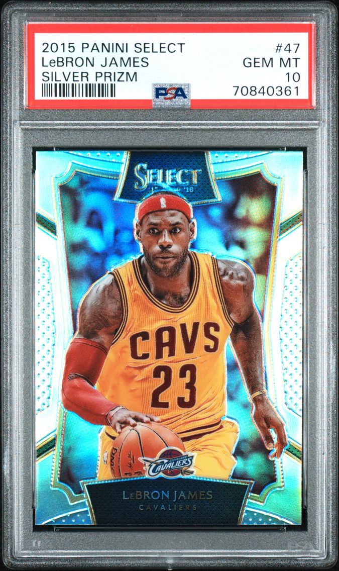 2015 #47 LeBron James PSA 10 Pan