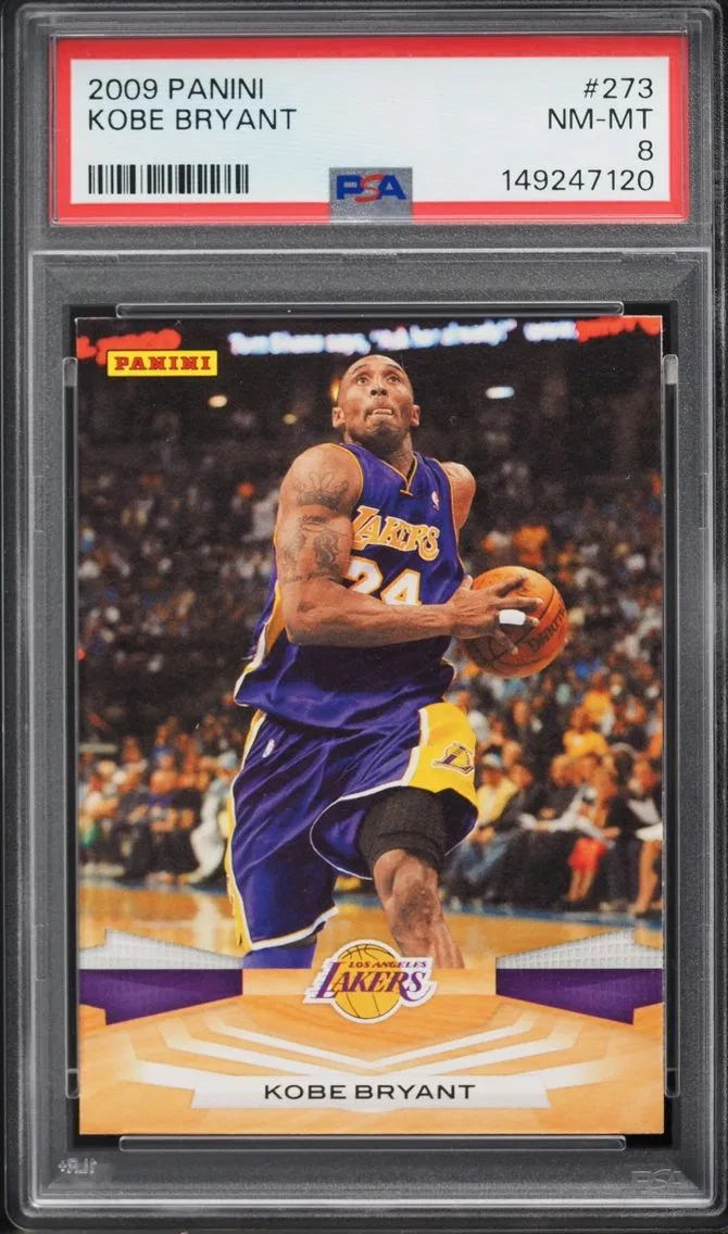 2009 Panini Basketball Kobe Bryant #273 PSA 8 NM-MT