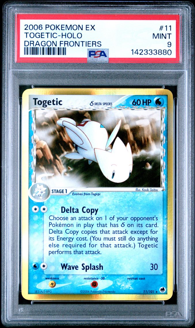 2006 #11 Togetic-Holo PSA 9 EX Dragon Frontiers