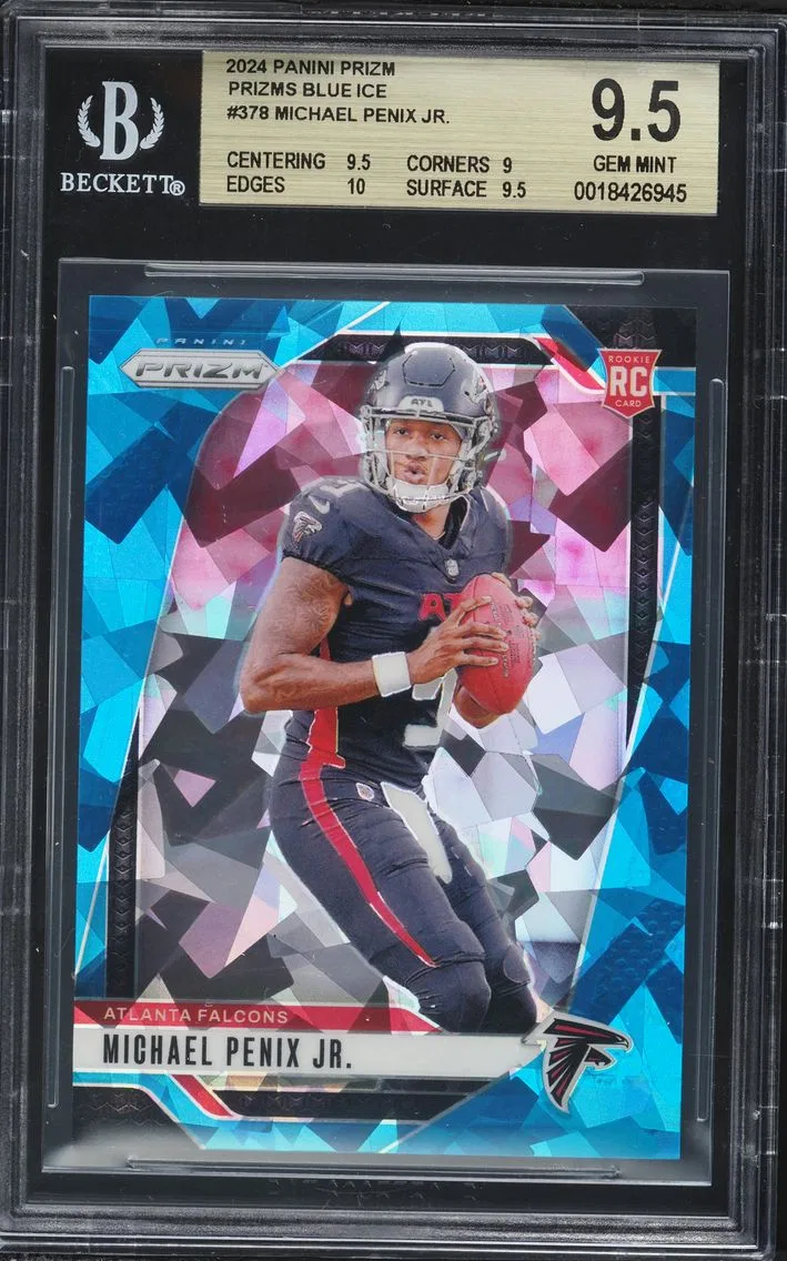 2024 #378 Michael Penix Jr. BGS 9.5 Panini Prizm Football