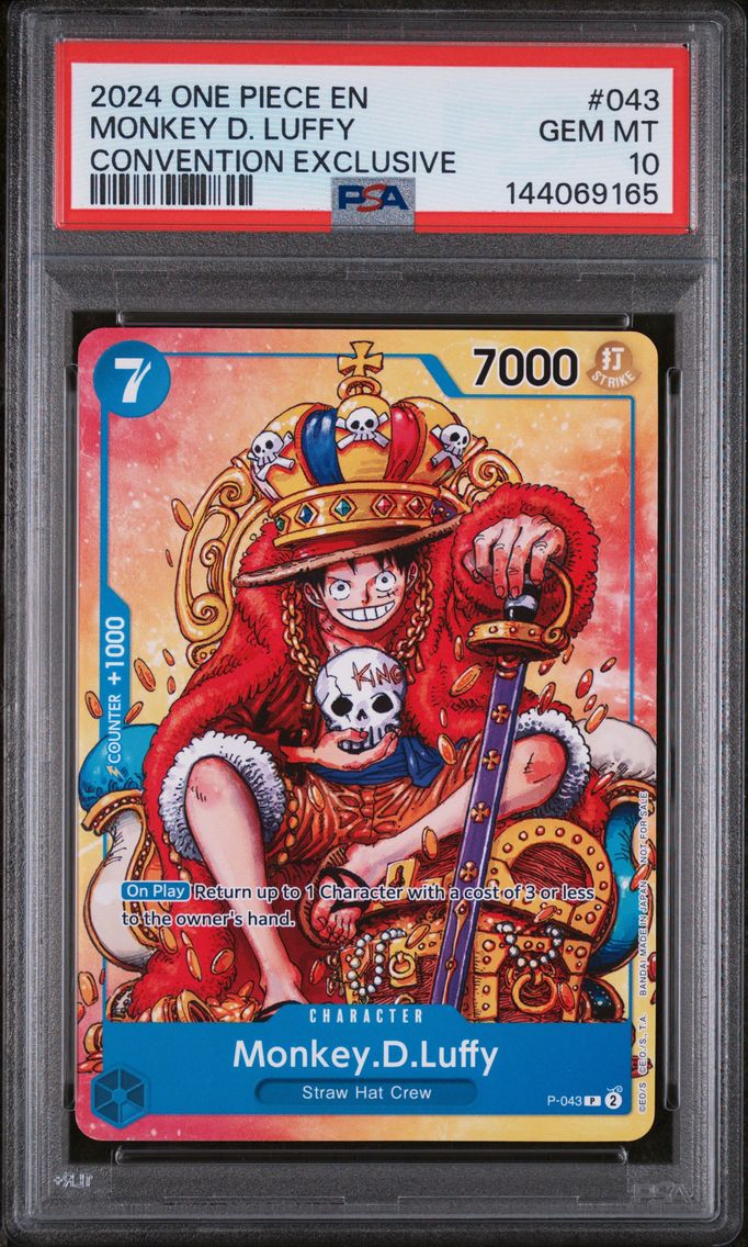 2024 #043 Monkey D. Luffy PSA 10 One Piece Promos