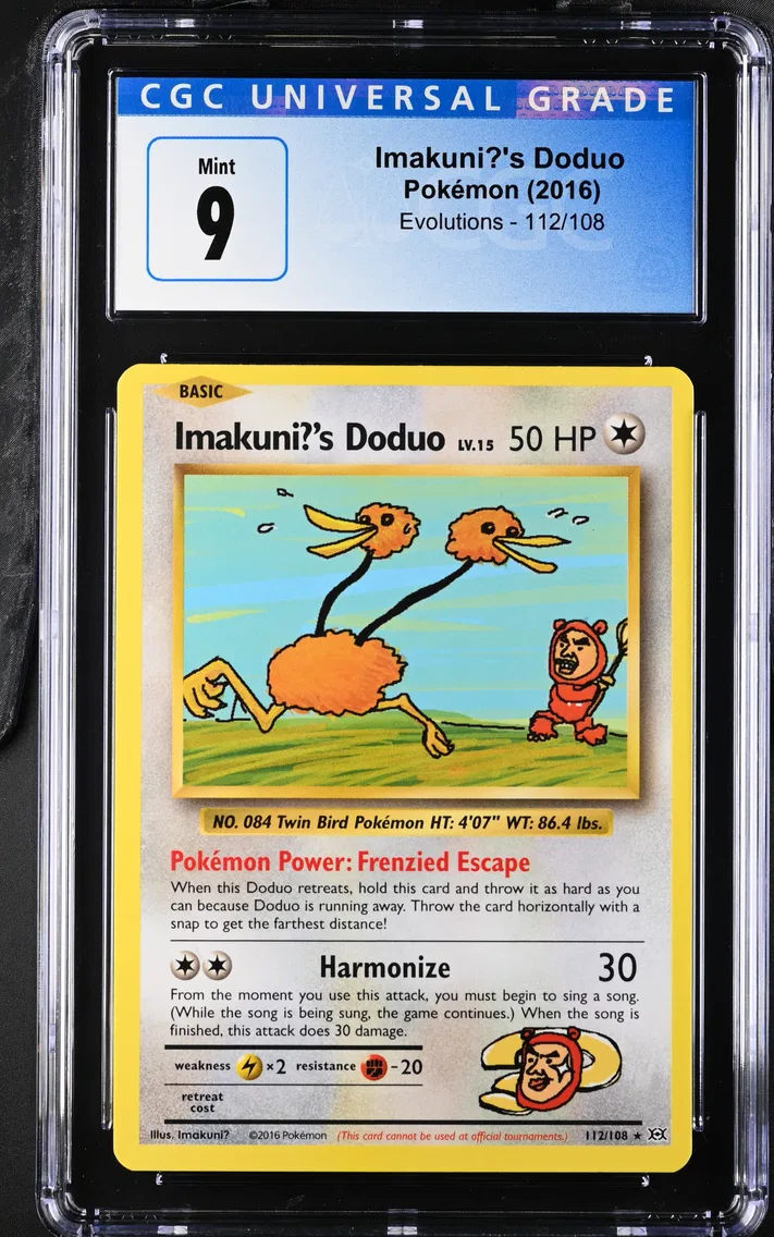 2016 Evolutions - English Imakuni?'s Doduo #112 CGC 9
