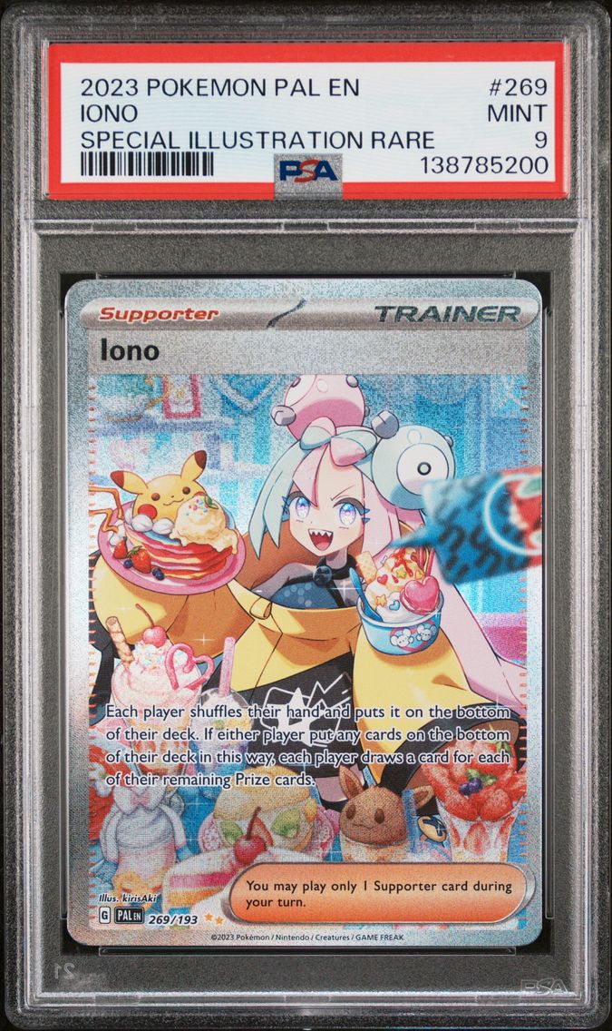 2023 #269 Iono PSA 9 Pal EN-Pald