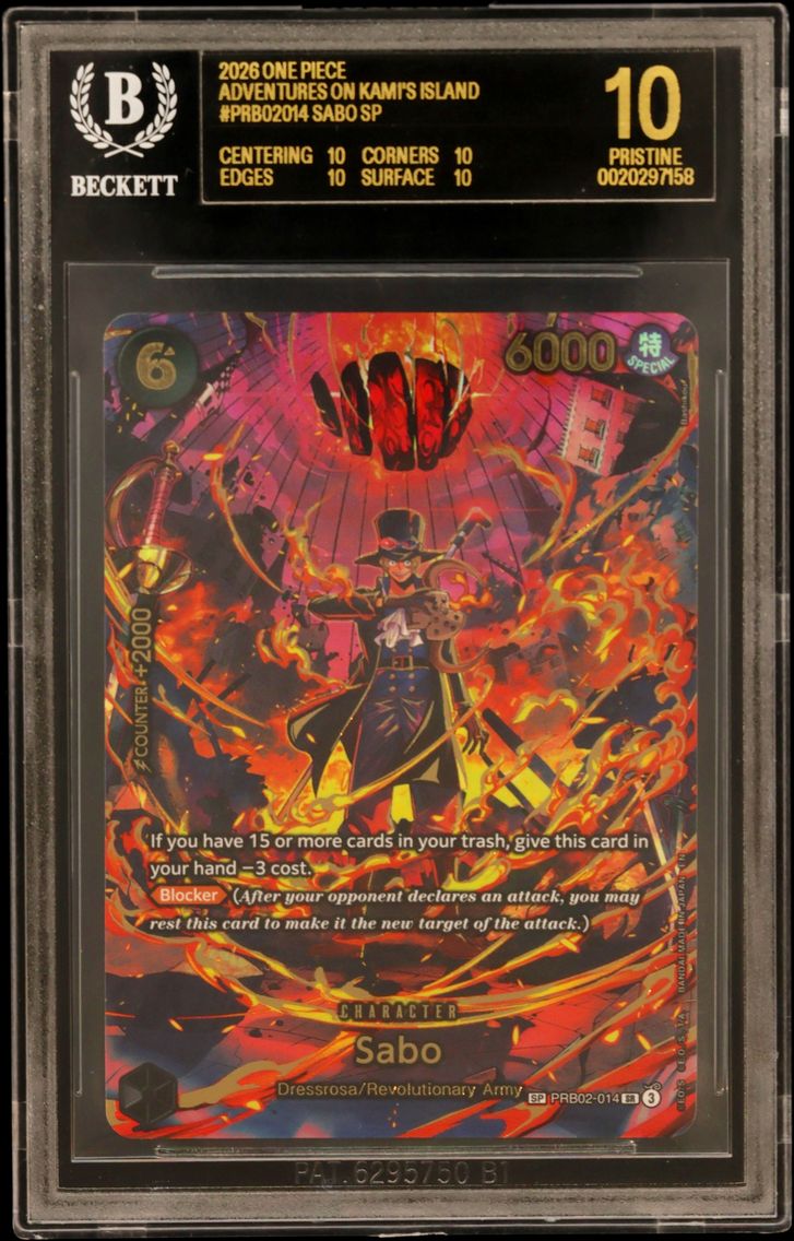 2026 #PRB02014 Sabo SP BGS 10 On