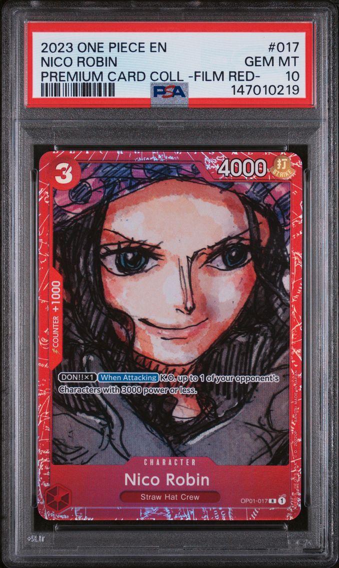 2023 #017 Nico Robin PSA 10 One 