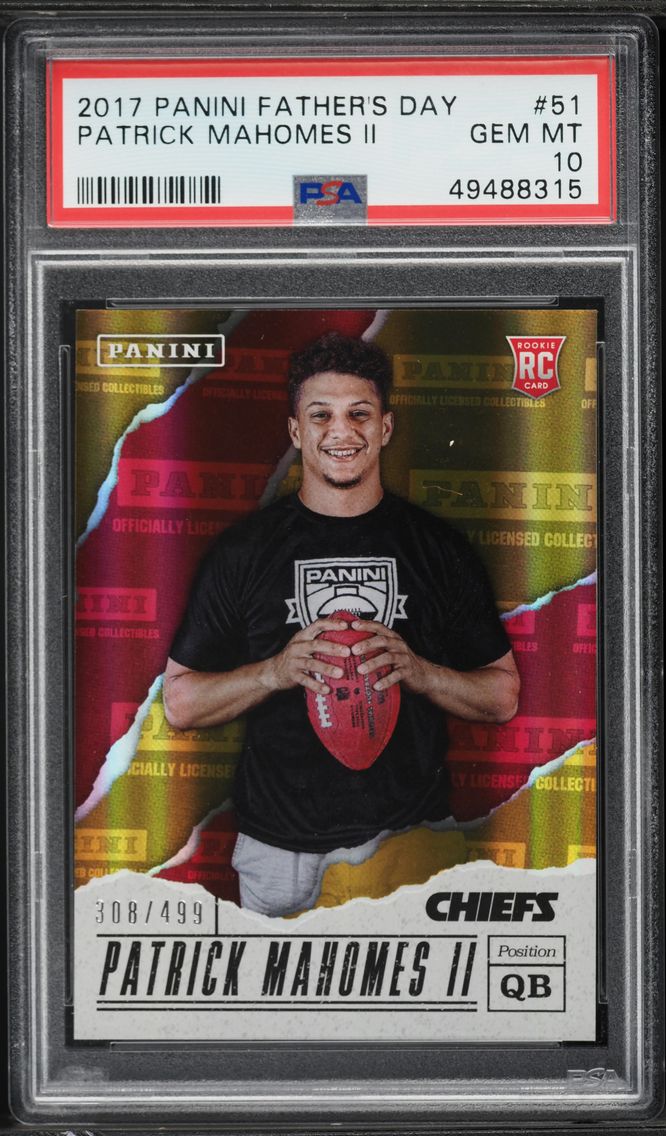 2017 #51 Patrick Mahomes II PSA