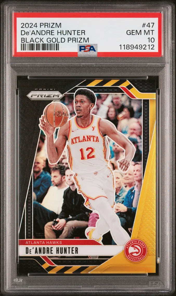 2024 #47 De'ANDRE HUNTER PSA 10 Panini Prizm