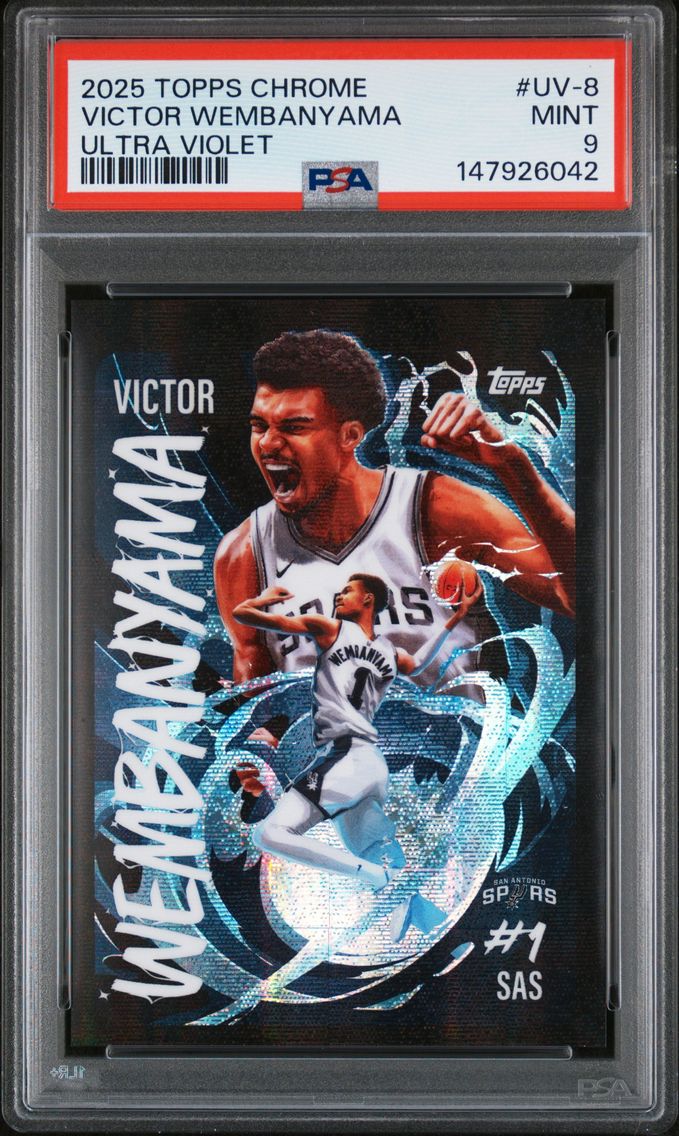2025 #UV-8 Victor Wembanyama PSA