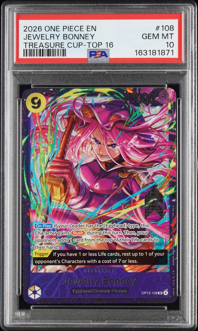 2026 #108 Jewelry Bonney PSA 10 
