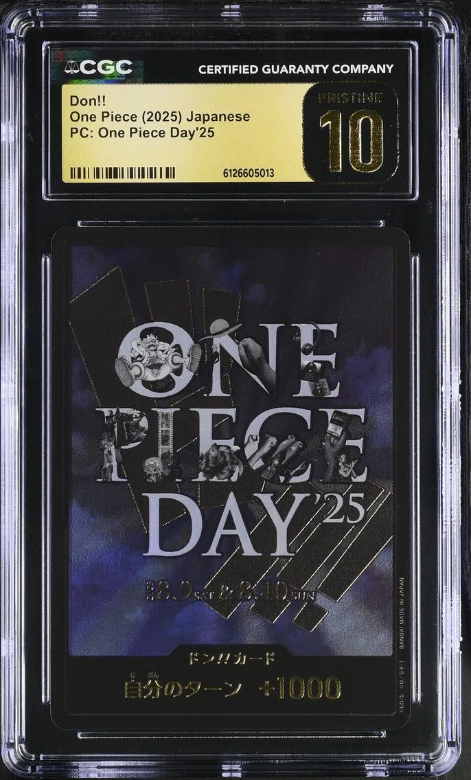2025 #NA Don!! CGC 10 Pristine Premium Collection One Piece Day'25 - Japanese