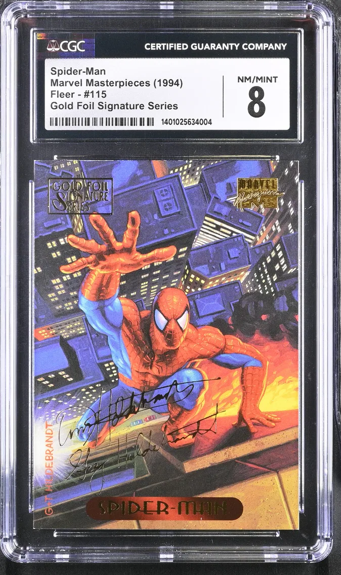 1994 #115 Spider-Man CGC 8 Marvel Masterpieces 1994 - English