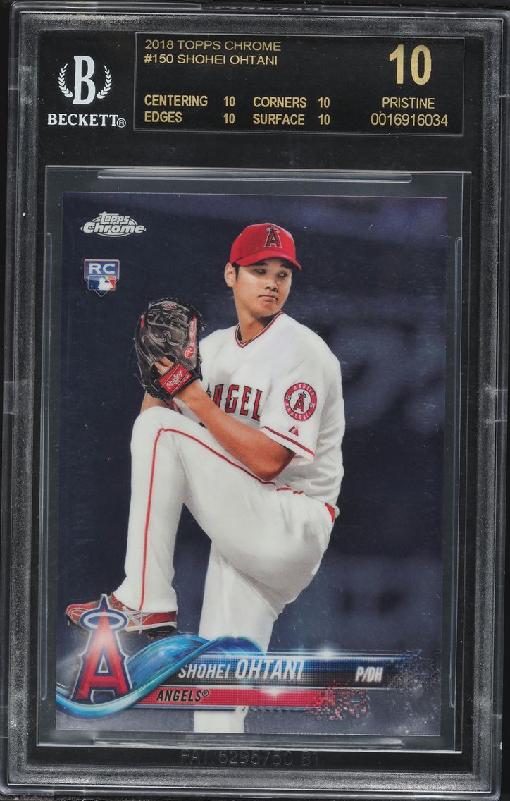 2018 #150 Shohei Ohtani BGS 10 B