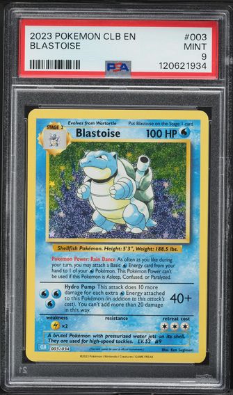 Blastoise Clb-Trading Game Classic Blastoise & Suicune Deck