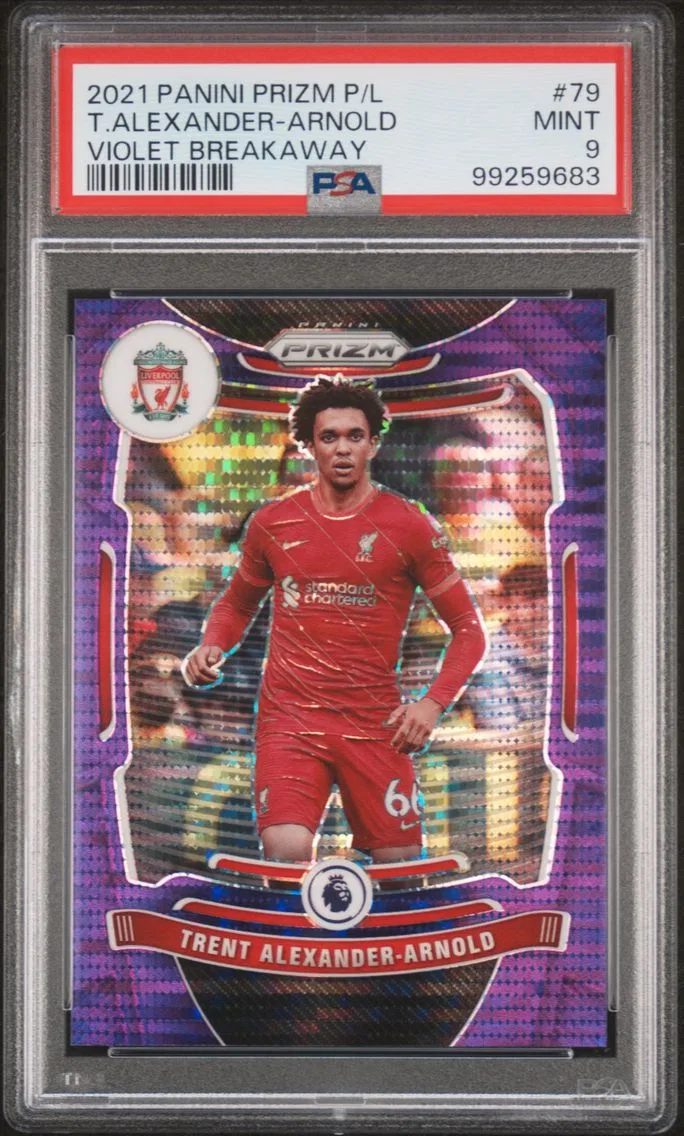 2021 #79 Trent Alexander-Arnold PSA 9 Panini Prizm Premier League